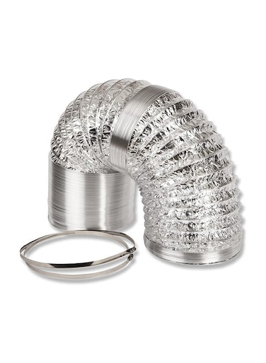 Strength Aluminium Flexible Air Duct for Ventilation (200mm x 10m, 8")