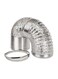 Strength Aluminium Flexible Air Duct for Ventilation (200mm x 10m, 8")