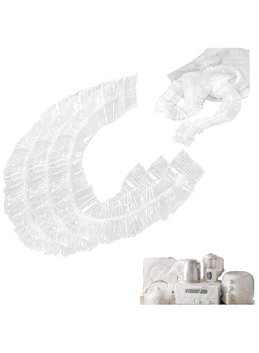 GIONAR Thickened Disposable Dust Cover, Clear Kitchen Appliance Covers, Small Kitchen Appliance Clear Dust Covers, Household Kitchen Appliance Universal Dustproof Protective Cover (M)