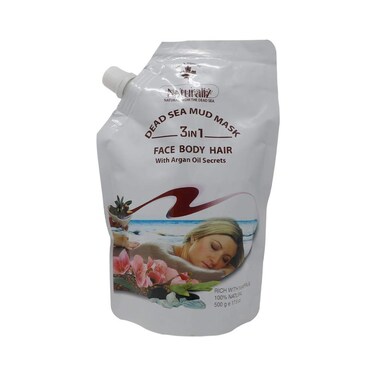 Naturaliz Dead Sea Mask 3 In 1 500 Gm