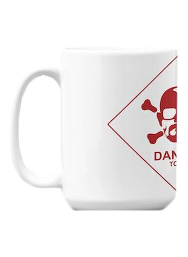 Heisenberg Printed Mug Red/White