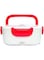 Dubai Gallery Electric Lunch Box White/Pink 22X15X10Centimeter AMZ-N32011127A
