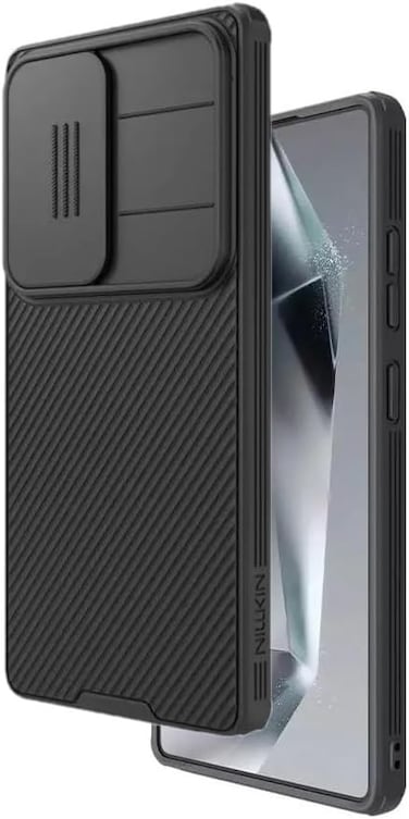 Case for Samsung Galaxy S25 Ultra Case, nillkin CamShield case Protective Cover with Camera Protector Hard PC Ultra Thin Anti-Scratch Phone Case For Samsung Galaxy S25 Ultra Black