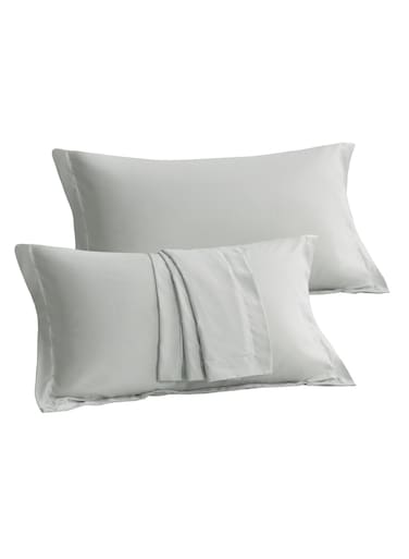Microfiber Pillowcases 2-Pcs Soft Pillow Cover (50 x 75 CM) With Envelope Closure (Without Pillow Insert)