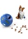 KASTWAVE Dog Treat Ball, Dog Puzzle Feeder for Pet Dogs Puppy Cat, Dog Treat Dispensing, Interactive Toys Training Games for Dogs Cats, Pet Dogs Pet Exercise Game Puzzle Ball IQ Training Ball (Blue)