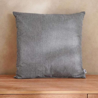 Home Textured Water Repellant Outdoor Cushion - Grey