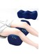 Portable Ergonomic Semicircle Round Shape Knee Pillow, Leg Elevation Pillows, Support Knee Support Pillow for Side Sleepers Separates the Knees, Promote Sleeping, Blood Circulation