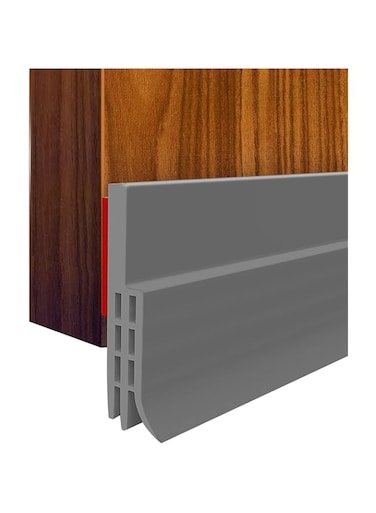 Door Seal Strip Bottom, Door Draft Stopper Under Door Seal for Exterior/Interior Doors, Door Sweep Strip Under Door Draft Blocker, Soundproof Door Bottom Weather Stripping, 2" W x 37" L