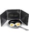 Fox Run Non-Stick 3 Sided Splatter Guard For Stove Top And Frying Pan, 9 X 10.25 Inches, Gray Steel