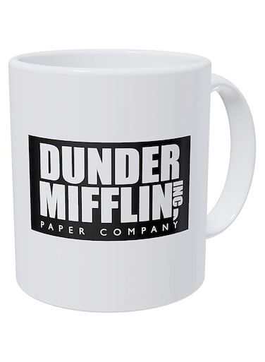 Willcallyou Dunder Mifflin The Office 11 Ounces Funny White Coffee Mug