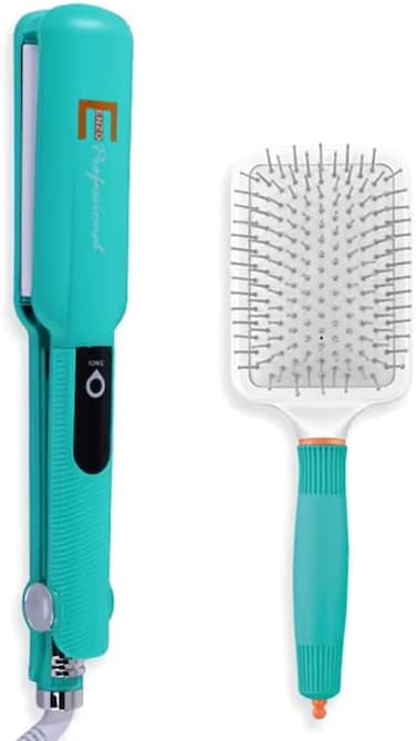 PrecisionWare Enzo EN-1291L Hot Comb Straightener, Adjustable Temperature, Fast Heating, Ergonomic Design-Intl Version