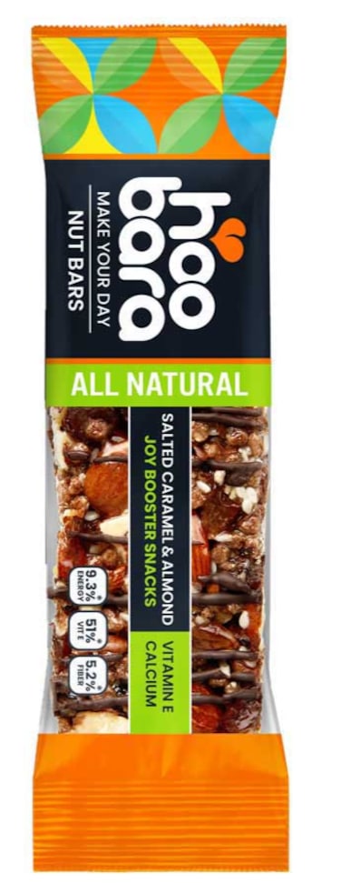 Hoobara Nuts Bar Salted Caramel &amp; Almond
