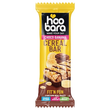 Hoobara Cereal Bar Choco Banan