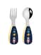 Kiddo Space Kid's Spoon &amp; Fork Cutlery Set with Case
