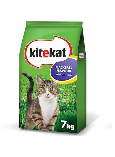 Kitekat Mackerel Dry Cat Food 7kg