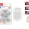 Motarro Pack of 2 Decorative Stickers, 95 x 135 mm Size, Clear (MU115-2)