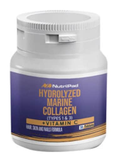 NUTRIPAD COLLAGEN 1000MG TAB 30S