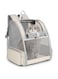 Tazweeq Backpack Carrier for Cat,Large Pet Backpack for Medium Small Dog Cat Puppy Kitten Bunny up to 15lbs, Ventilated Mesh Dog Travel Backpack for Hiking Walking Outdoor Us