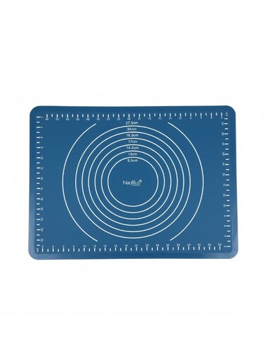 Non-Stick Silicone Baking Mat with Measurement Guide - Professional Pastry Rolling Mat