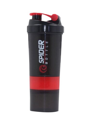 Shaker Mixer Bottle Red/Black 250X90X90ml