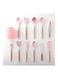 Cooking Utensils Set Pink/Beige