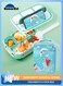 Lunch Box Kids Bento Box Lunch Containers for Adults Kids Toddler with Storage Bag,1300ML-4 Compartment Bento thermos Lunch Box Tiffin box,Microwave &amp; Dishwasher &amp; Freezer Safe,BPA Free (Green)