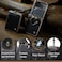 جراب Mobcos Caseme Samsung Galaxy Z Flip 4 Horse المصنوع من جلد PU البني القابل للطي بتصميم كلاسيكي مع حلقات مسند وحزام يد