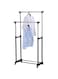 Dubai Gallery Double Layer Cloth Rack Black