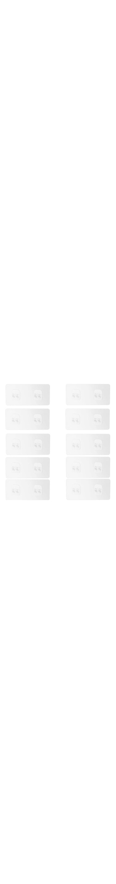 10 Pcs Shower Shelf Sticky No Drill Shower Shelf Sticky Replacement Powerful Sticky Wall Hooks Waterproof Sticky Hooks Transparent Sticker Hooks For Bathroom Storage Shelves Kitchen Shelves