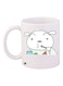 Printed Ceramic Coffee Mug Multicolour