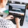 Muzz Keyboard Case for Galaxy Tab S9 Plus 12.4" 2023, Detachable Wireless Keyboard, Protective Cover (Galaxy S9 Plus (12.4'))