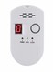 Natural Gas Detector with Digital Display - Flammable Gas Pipeline Alarm Sensor for Enhanced Safety and Detection