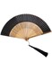 Jemey Folding Fan, Chinese Folding Hand Fan for Women, Paper Fans Handheld with Tassel for Dancing Performance, Cosplay Props, Wedding Party, Home Decorations, Holiday Gifts