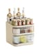 RAXOOM 3 Layers Spice Rack, Detachable Spice holder, Standing spice Bottle rack, moveable seasoning holders, stackable storage Cabinet, shelf organizer spice jars for Kitchen storage Countertop pantry
