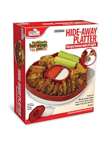 Handy Gourmet Hide Away Platter - Red