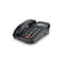 Corded Desktop Telephone with LCD Display, Large Button Keypad, Caller ID, White
