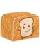 THE WHITE SHOP Cartoon Toaster Design Toaster Cover 4 Slice Wide Slot Decorative,Small Kitchen Appliance Bread Maker Fingerprint Protection(A)