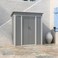 GARDEN SHED/STORAGE ROOM GREY COLOR WITH 2 YEARS WARRANTY