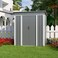 GARDEN SHED/STORAGE ROOM GREY COLOR WITH 2 YEARS WARRANTY