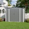 GARDEN SHED/STORAGE ROOM GREY COLOR WITH 2 YEARS WARRANTY