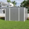 GARDEN SHED/STORAGE ROOM GREY COLOR WITH 2 YEARS WARRANTY