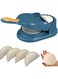 Large 2 in 1 Dumpling/Empanadas/Ravioli Maker Machine for Adults &amp; Kids