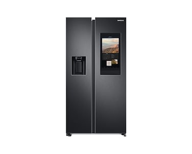 Samsung  Side by Side Refrigerator with Family Hub, Spotify, SmartView and 591 L, Black