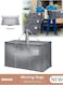 Large Moving Bags, Heavy Duty Moving Storage Tote Bags with Tag Port, Foldable Clothes Storage Bags,UnderBed Storage Bag with Zippers and Sturdy Handles for Bedding,dormitory,Travel