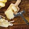 Kitchen Cheese Slicer,Cheese Slicer,Food Slicer,Adjustable Hand Held Cheese Cutter Wires,Heavy Duty Stainless Steel Cheese Slicers for Soft Semi Hard Block Cheese 
