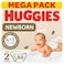 Huggies Extra Care Newborn Baby Diapers, Size 2 (4-6kg), Mega Pack, 84 Diapers