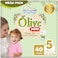 BabyJoy Olive Pants, Size 5 Junior, Mega Pack, 12-18kg, 40 Count