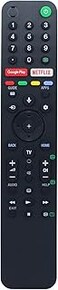 Azwok RMF-TX500P Voice Remote Control Replacement for Sony TV KD-43X7400H KD-55X7400H KD-65X7400H KD-43X7500H KD-49X7500H KD-55X7500H KD-85X8500G KD-75X8500G KD-65X8577G KD-65X8500G KD-55X8577G