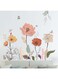 Amimagen Boho Flower Wall Stickers - Wildflower Floral Grass Wall Decals - Living Room Bedroom TV Sofa Background Family Wall Decor