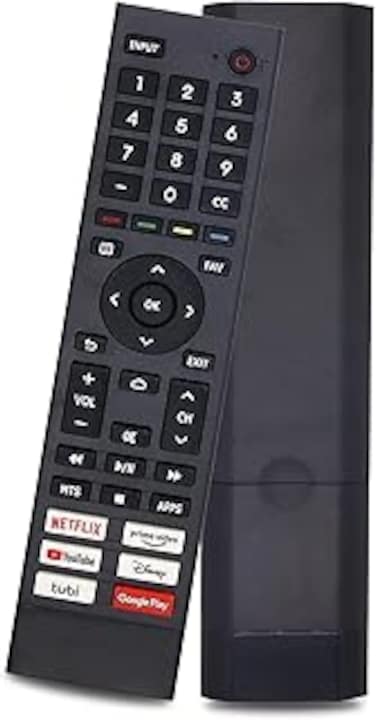 New Replacement for Replacement Hisense Universal TV Remote Control Fit for All Hisense 4K UHD Android Smart TV Without Setting-up